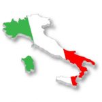 Italy-Flag-Map